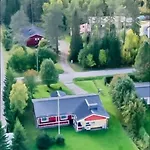 Apartmán Tervola Polarlichter Santavillage Finnland Lapinniemi
