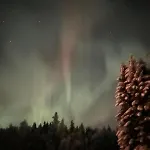 Apartmán Tervola Polarlichter Santavillage Finnland Lapinniemi