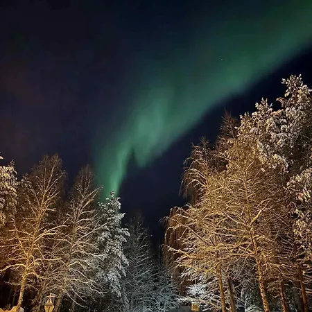 아파트 Finnland Tervola Polarlichter Santavillage *