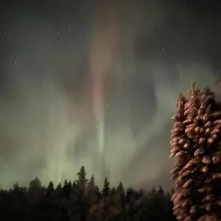 아파트 Finnland Tervola Polarlichter Santavillage Lapinniemi