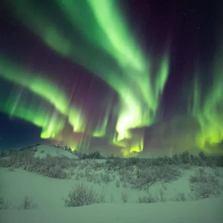 Finnland Tervola Polarlichter Santavillage 아파트 *