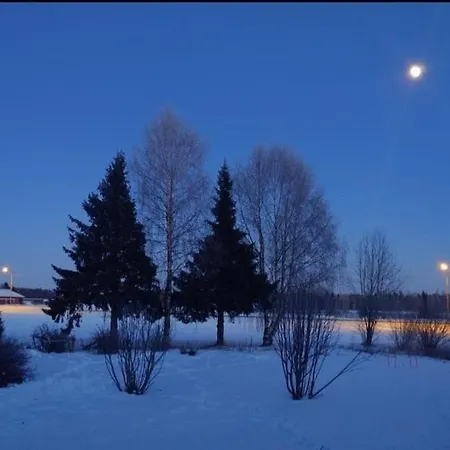 Finnland Tervola Polarlichter Santavillage 아파트