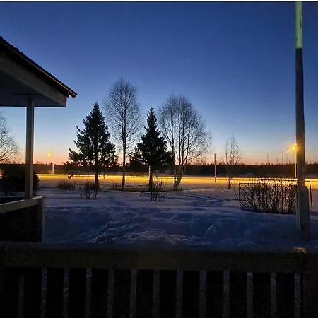 아파트 Finnland Tervola Polarlichter Santavillage *